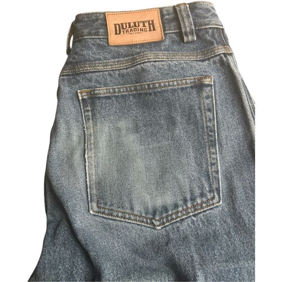 Duluth Trading Co Jeans Mens 32x30‎ Classic Straight Leg Denim Work Jeans Blue - Picture 3 of 8